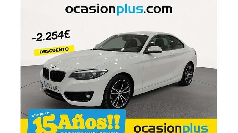 Blanco Usado 2021 BMW 218 Coupe | 22.546 € (Buen precio) - Imagen 1/4