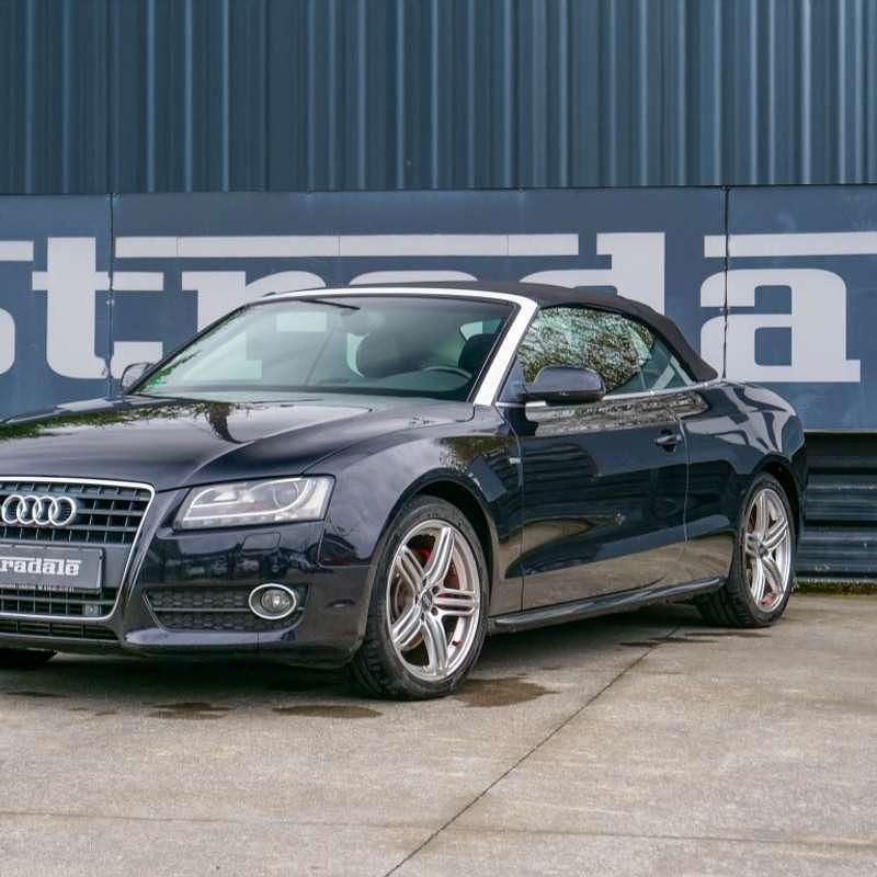 Usado Audi A5 Cabriolet 211 CV (155 kW) 2009 Negro Descapotable