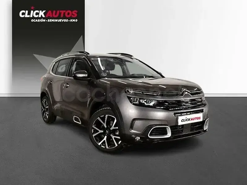 Usado Citroën C5 Aircross PureTech 131 CV (96 kW) 2022 Gris / plata SUV