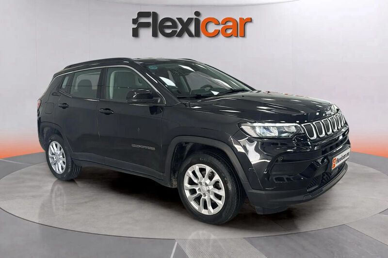 Negro Usado 2021 Jeep Compass Longitude SUV | 17.690 € (Buen precio) - Imagen 1/4