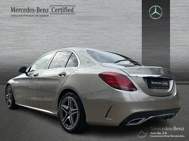 Usado Mercedes C200 Avantgarde 160 CV (117 kW) 2020 Plata mojave