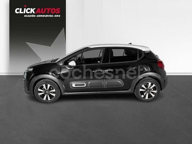 Usado Citroën C3 PureTech 110 CV (80 kW) 2023 Negro Utilitario