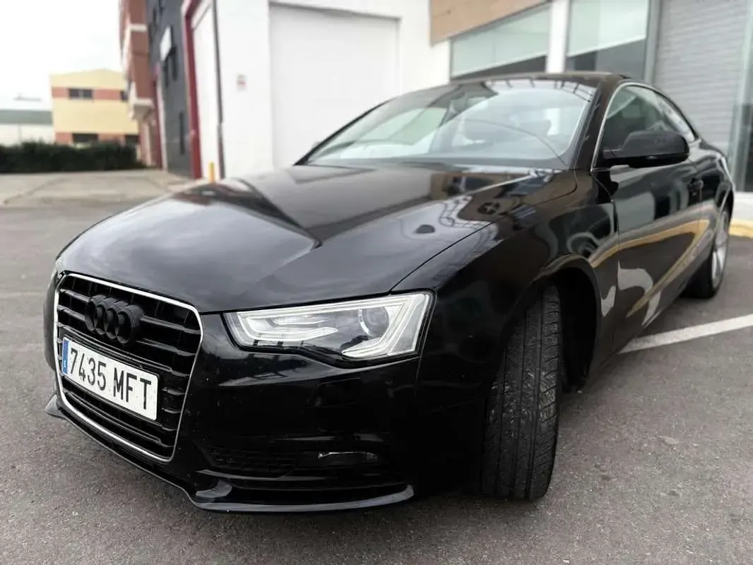 Usado Audi A5 S-Line 170 CV (125 kW) 2014 Negro Coupe
