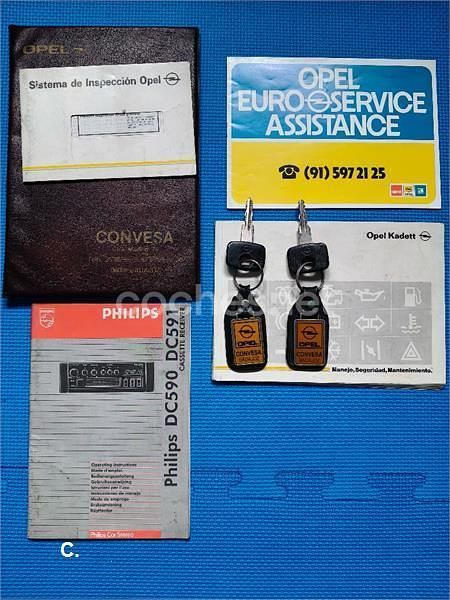 Usado Opel Kadett 129 CV (94 kW) 1990 Granate Utilitario