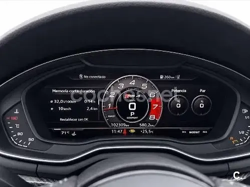 Usado Audi RS4 450 CV (330 kW) 2019 Gris / plata Familiar