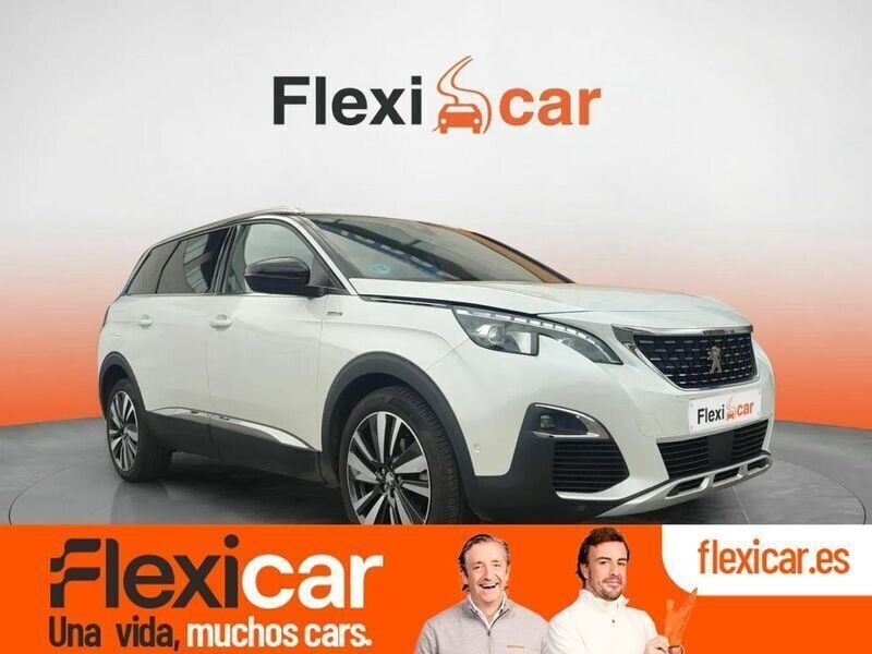 Blanco Usado 2019 Peugeot 5008 GT-line Monovolumen | 16.770 € (Precio justo) - Imagen 1/4