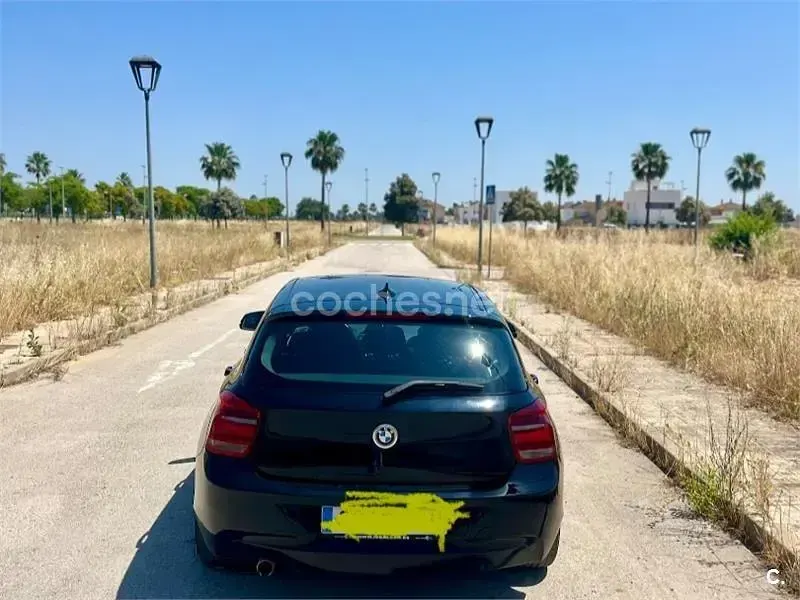 Usado BMW 116 Efficient Dynamics 116 CV (85 kW) 2014 Negro Utilitario
