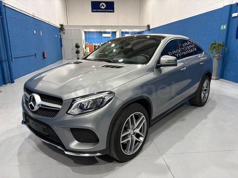 Usado Mercedes GLE350 258 CV (189 kW) 2015 Gris / plata Coupe