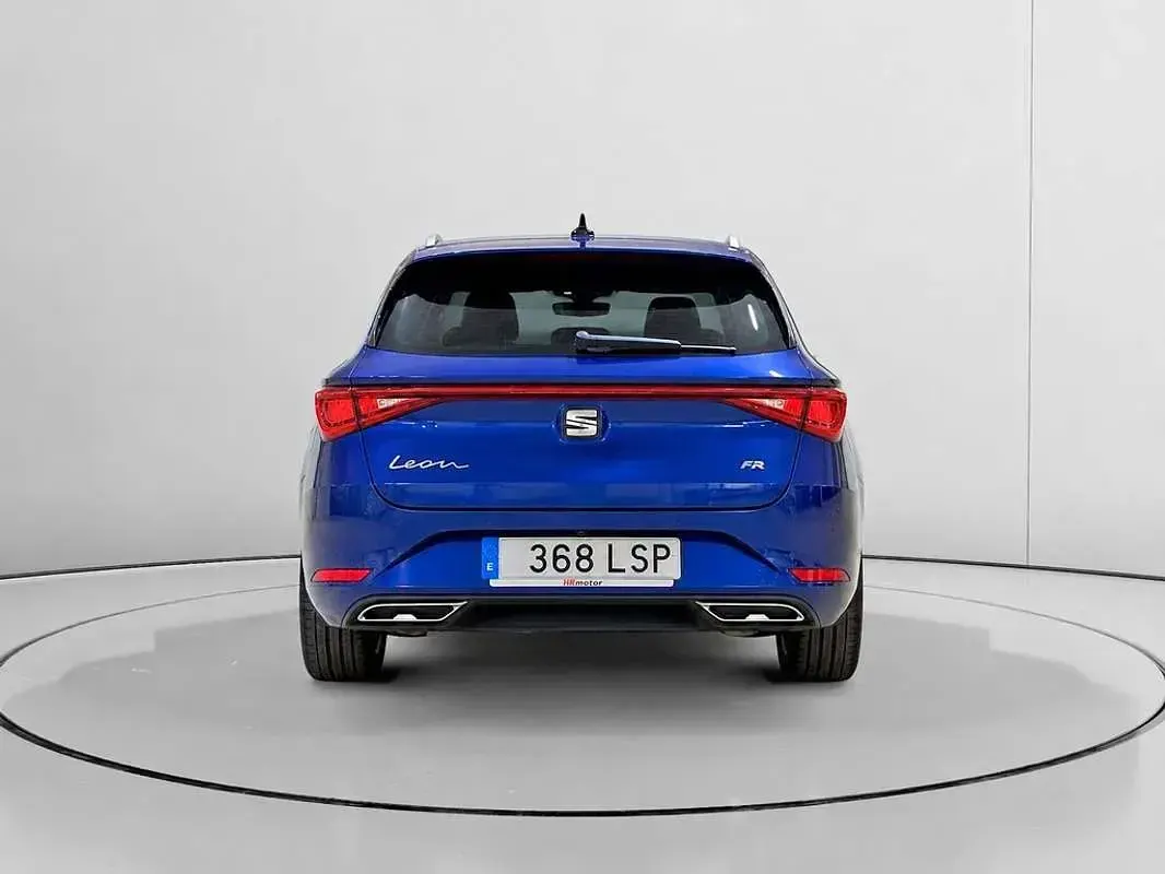 Usado Seat Leon ST FR 150 CV (110 kW) 2021 Azul Familiar
