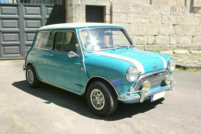 Usado Austin Mini 79 CV (58 kW) 1965 Azul Coupe