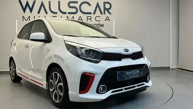 Usado Kia Picanto GT-Line 100 CV (73 kW) 2020 Blanco Utilitario