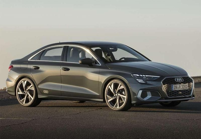 Usado Audi A3 Advanced 116 CV (85 kW) 2021 Rojo Berlina