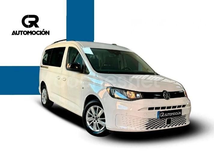 Blanco Usado 2021 VW Caddy Maxi Beach Monovolumen | 21.990 € (Precio justo) - Imagen 1/4