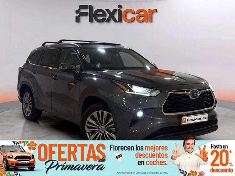 Usado Toyota Highlander Advance 246 CV (180 kW) 2021 Gris SUV