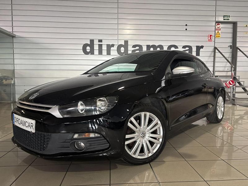 Negro Usado 2008 VW Scirocco Coupe | 8990 € (Precio justo) - Imagen 1/4