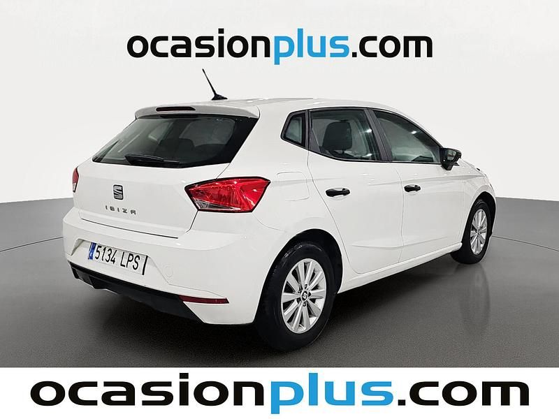 Usado Seat Ibiza Reference 95 CV (69 kW) 2021 Blanco Berlina