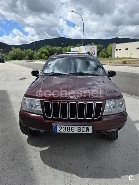 Käytetty Jeep Grand Cherokee Limited 140 HP (102 kW) 2000 Punainen Katumaasturi