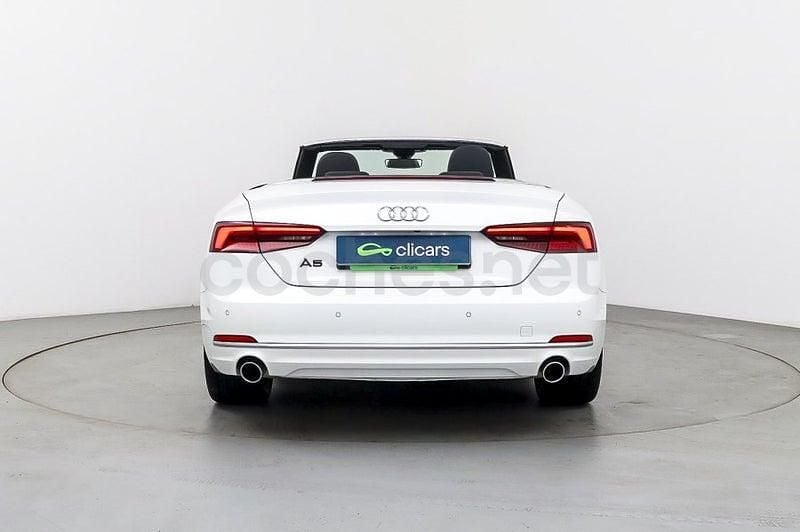 Usado Audi A5 Cabriolet S-Line 190 CV (139 kW) 2018 Blanco Descapotable