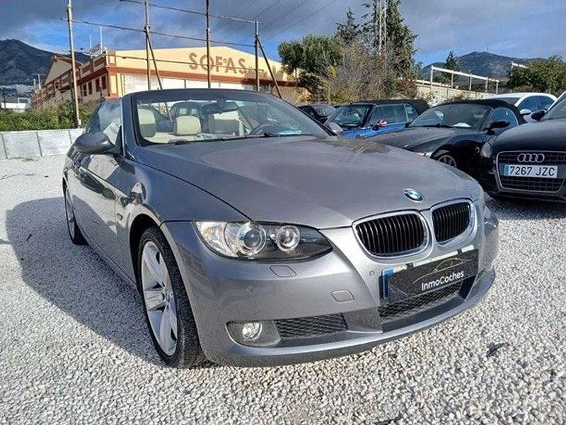 Usado BMW 320 Cabriolet 170 CV (125 kW) 2009 Gris Descapotable
