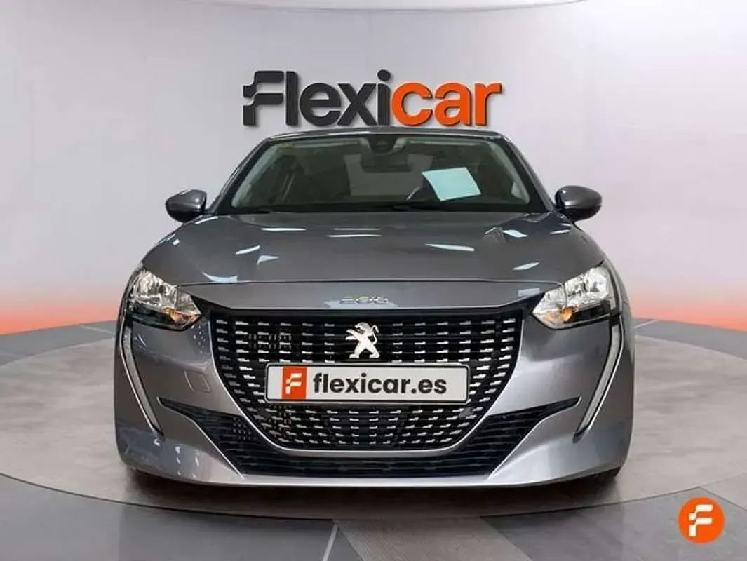 Usado Peugeot 208 Active 101 CV (74 kW) 2020 Gris Utilitario