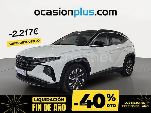 Blanco Usado 2021 Hyundai Tucson SUV | 23.490 € (Precio justo) - Imagen 1/4