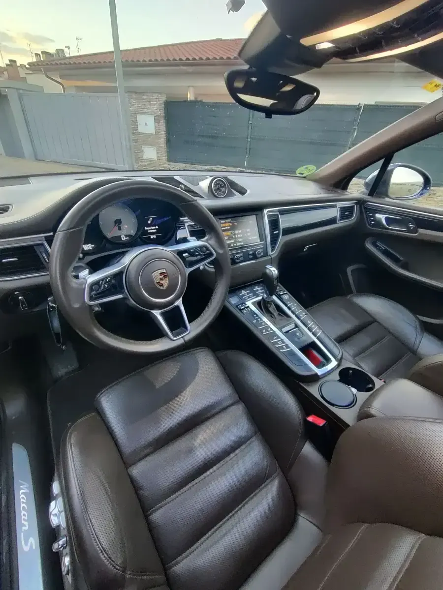 Usado Porsche Macan S Diesel 258 CV (189 kW) 2015 Azul SUV