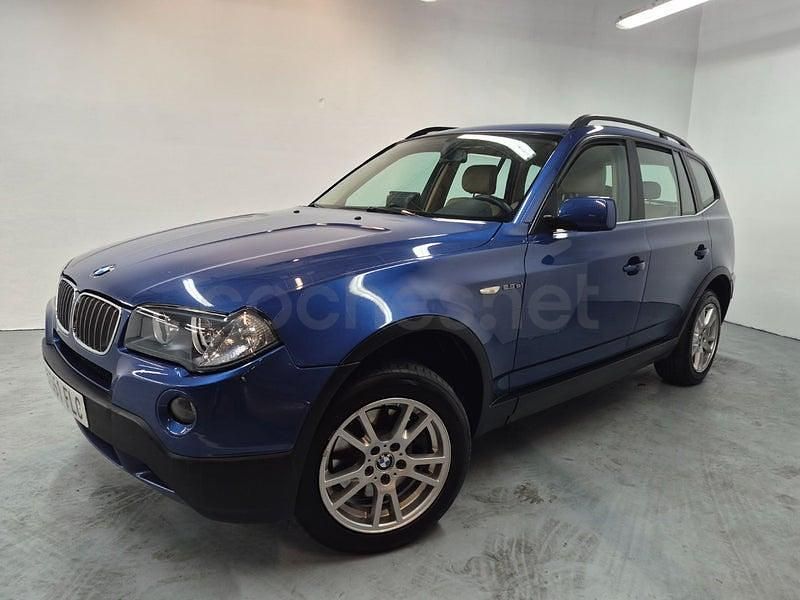 Usado BMW X3 218 CV (160 kW) 2007 Azul SUV