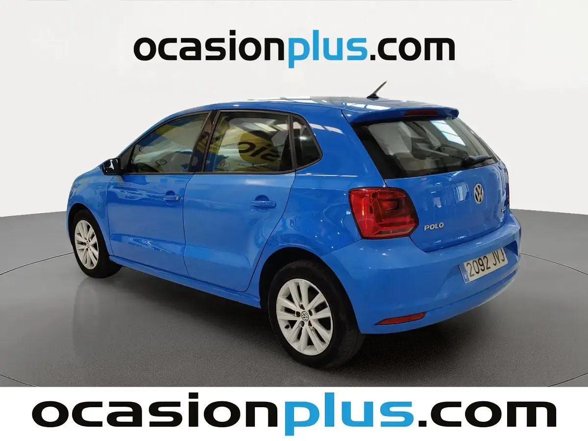 Usado VW Polo 75 CV (55 kW) 2016 Azul Utilitario