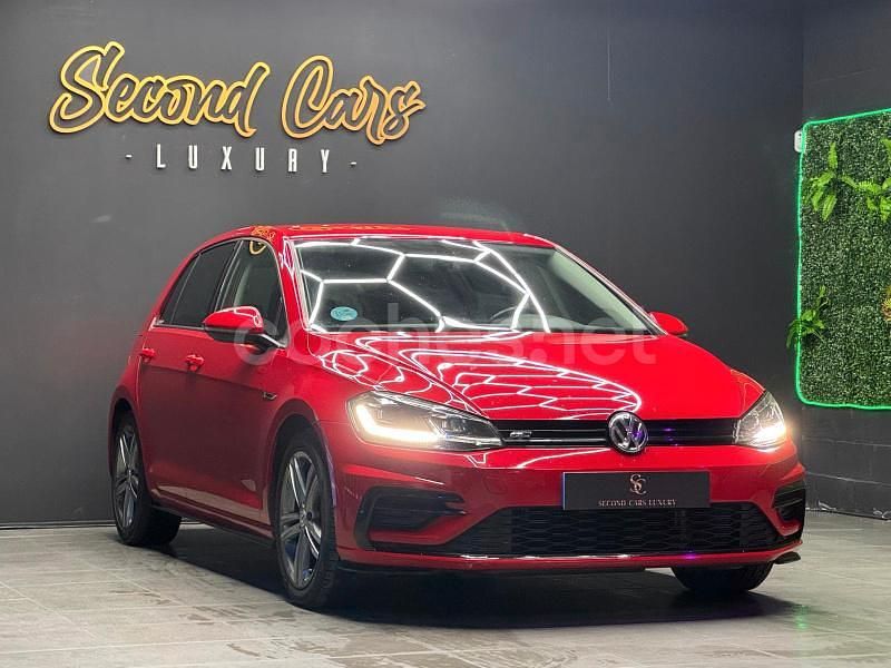 Rojo Usado 2022 VW Golf R-line Berlina | 21.490 € (Precio justo) - Imagen 1/4