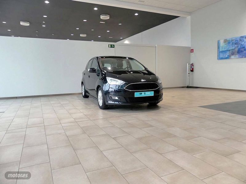 Usado Ford C-MAX Trend+ 125 CV (91 kW) 2018 Negro Monovolumen