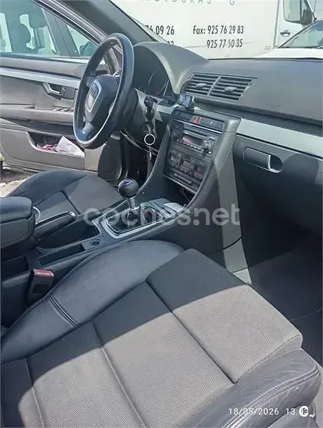 Usado Audi A4 140 CV (102 kW) 2006 Negro Familiar
