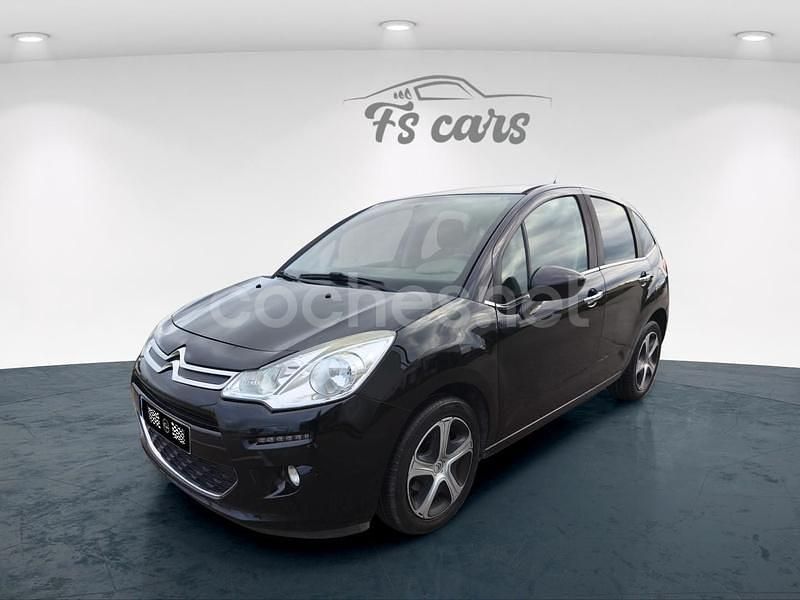 Usado Citroën C3 Exclusive 99 CV (72 kW) 2016 Negro Berlina