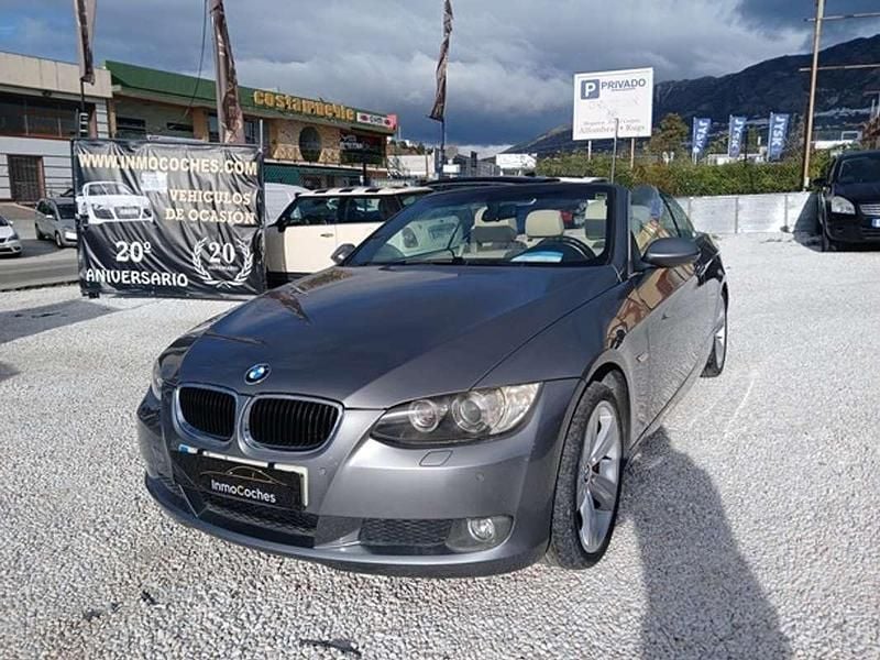Gris Usado 2009 BMW 320 Cabriolet Descapotable | 10.500 € (Precio justo) - Imagen 1/4