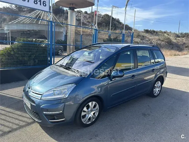 Usado Citroën C4 Picasso Attraction 92 CV (67 kW) 2014 Azul Monovolumen
