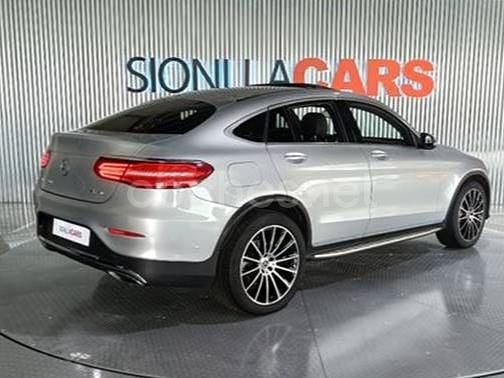 Usado Mercedes GLC220 194 CV (142 kW) 2019 Gris / plata Coupe