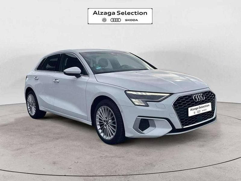 Blanco Usado 2021 Audi A3 Sportback Advanced Utilitario | 20.600 € (Precio justo) - Imagen 1/4