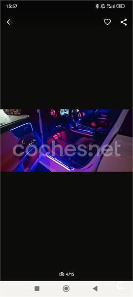 Usado Mercedes B200 136 CV (100 kW) 2019 Blanco Monovolumen