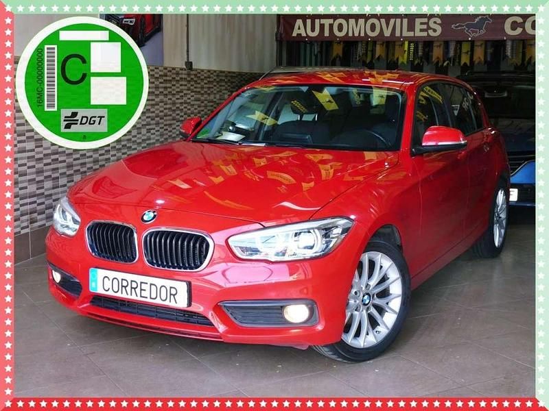 Usado BMW 116 Comfort Edition 116 CV (85 kW) 2016 Rojo Utilitario