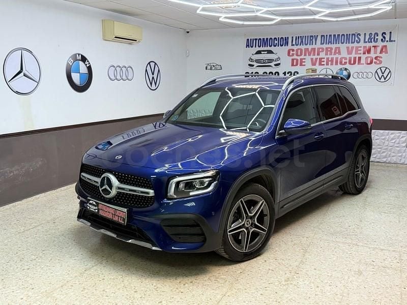 Usado Mercedes GLB200 150 CV (110 kW) 2021 Azul SUV