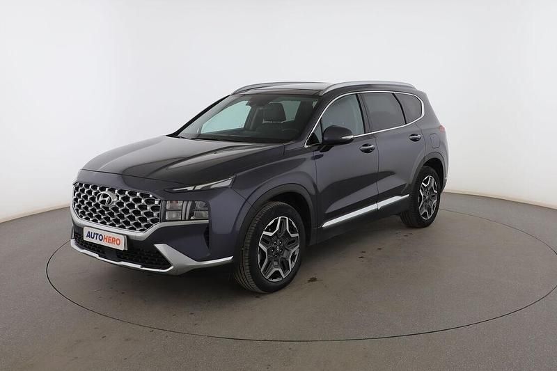 Gris Usado 2021 Hyundai Santa Fe SUV | 33.999 € (Un poco caro) - Imagen 1/3