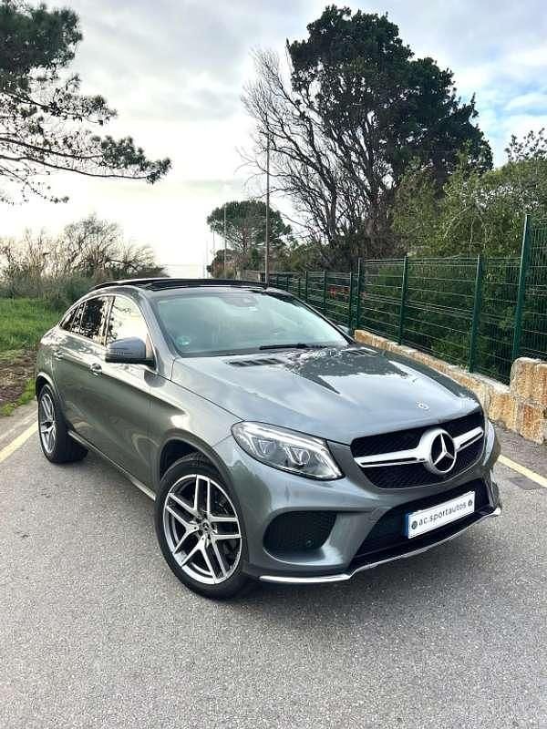 Usado Mercedes GLE350 258 CV (189 kW) 2018 Gris Coupe