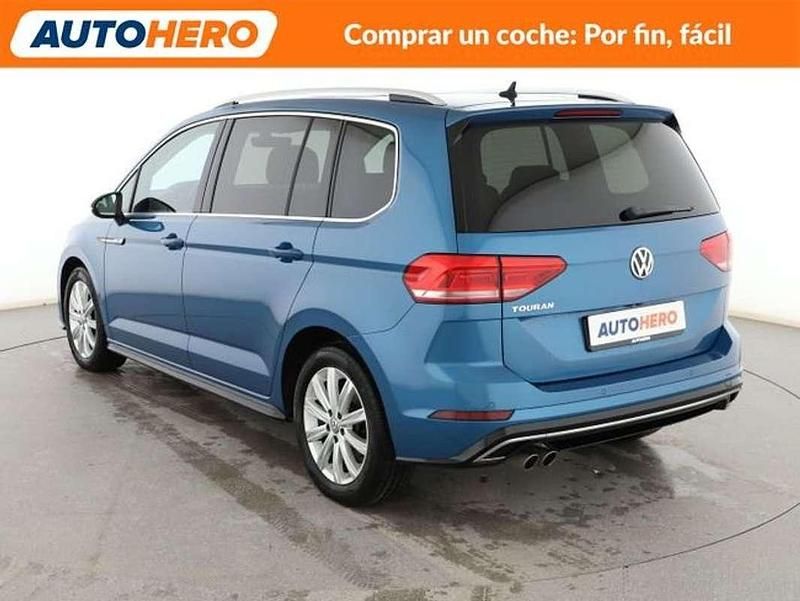 Usado VW Touran R-line BlueMotion 150 CV (110 kW) 2018 Azul Monovolumen