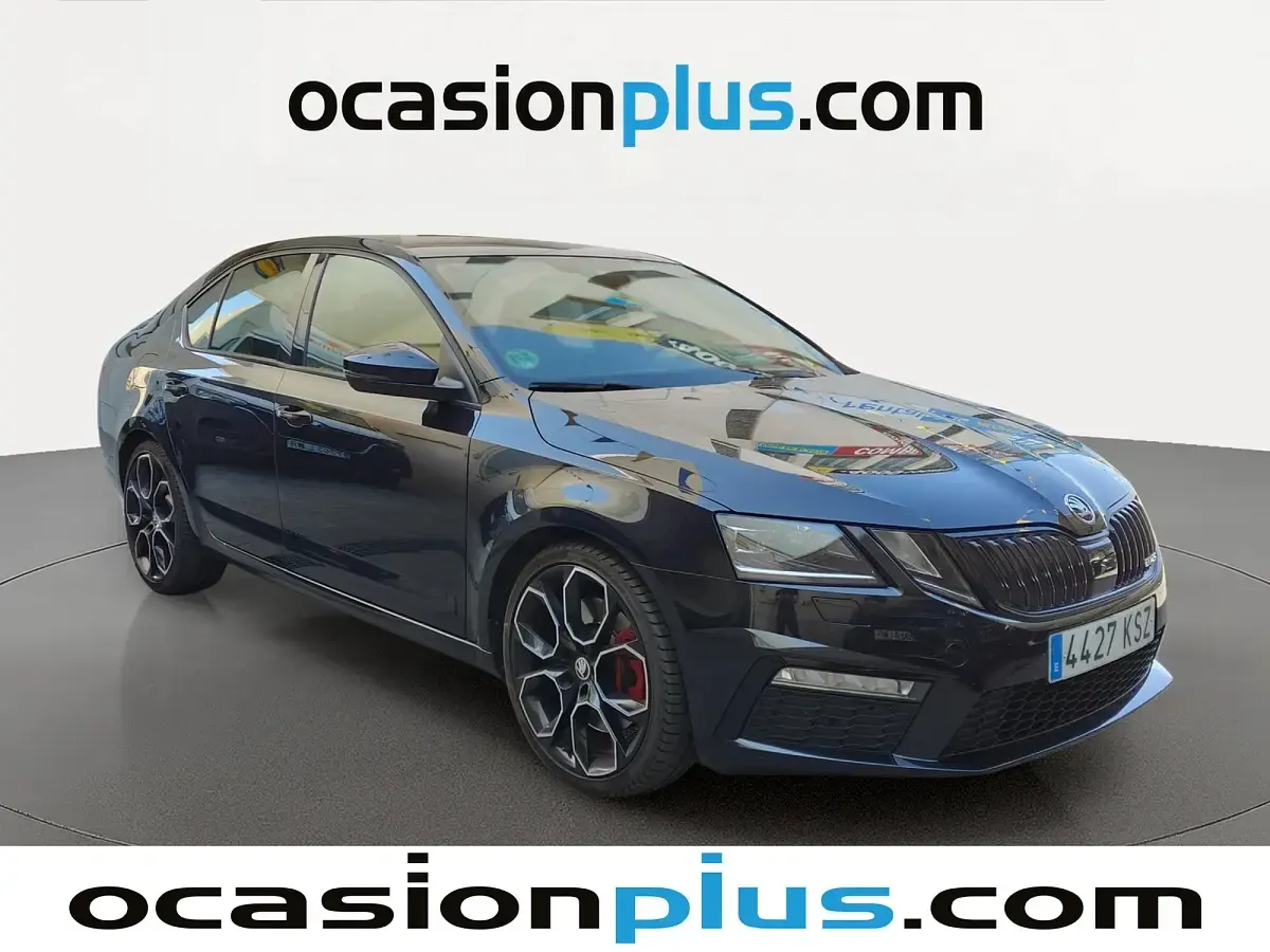 Usado Skoda Octavia RS 245 CV (180 kW) 2019 Negro Berlina