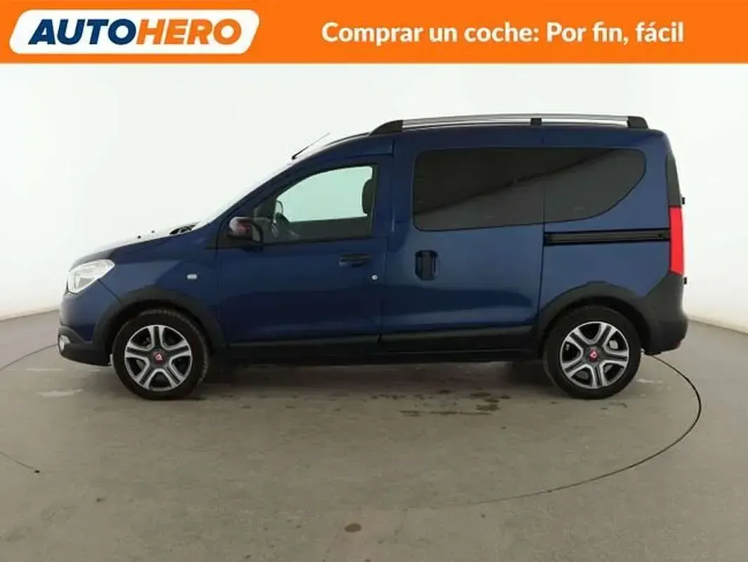 Usado Dacia Dokker 95 CV (69 kW) 2019 Azul Monovolumen