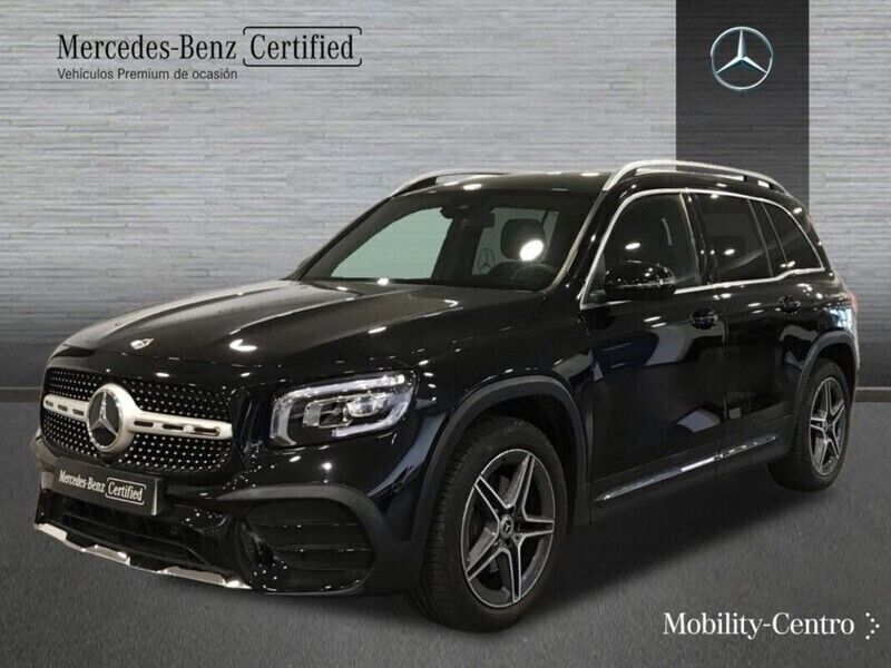 Negro cosmos Usado 2024 Mercedes GLB180 AMG line SUV | 44.500 € - Imagen 1/4