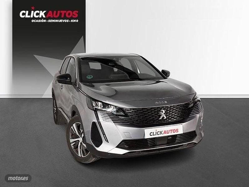 Usado Peugeot 3008 Allure 130 CV (95 kW) 2023 Gris SUV