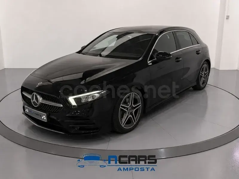 Usado Mercedes A180 116 CV (85 kW) 2019 Negro Berlina