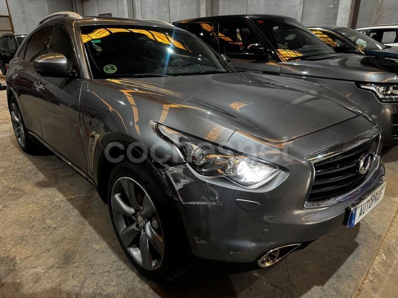 Gris / plata Usado 2014 Infiniti QX70 Premium SUV | 7999 € - Imagen 1/4