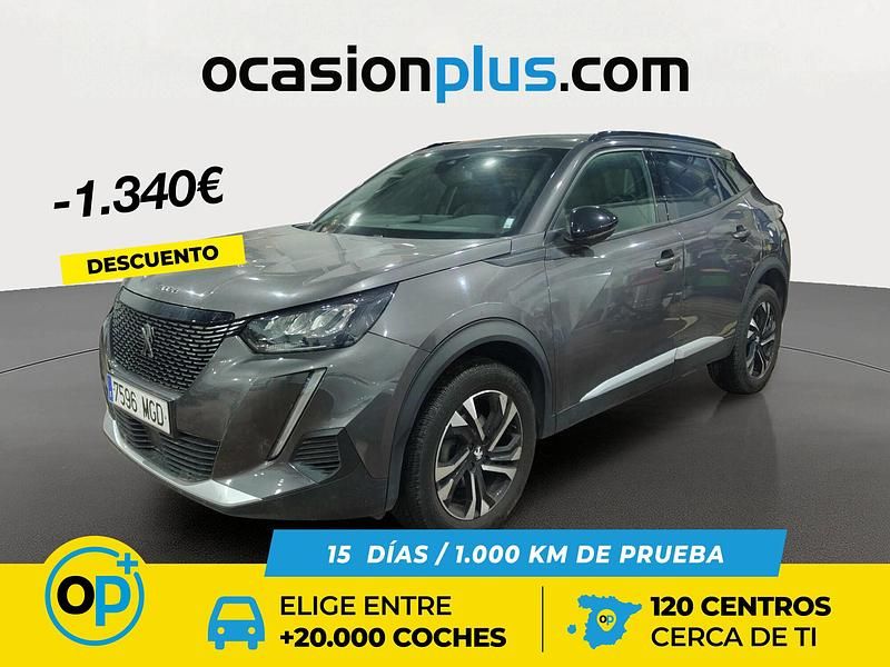 Gris Usado 2023 Peugeot 2008 Allure SUV | 14.750 € (Buen precio) - Imagen 1/4