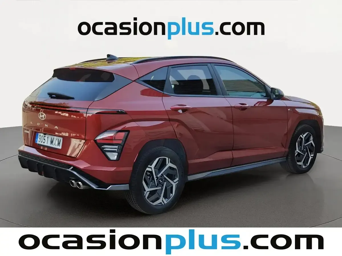 Usado Hyundai Kona N Line 129 CV (94 kW) 2024 Rojo SUV